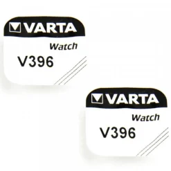 Lot 2 Piles pour Montre 396 Varta