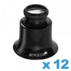 Loupe Horloger Double Lentilles x12 Bergeon Réparation Montre
