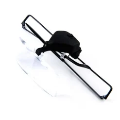 Lunettes grossissantes à LED à verres interchangeables