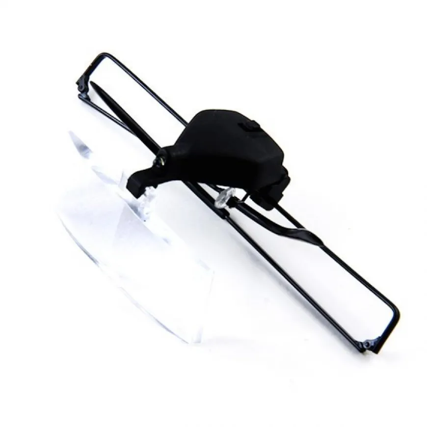 Lunettes grossissantes à LED à verres interchangeables