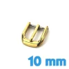 10 mm -  Fermoir montre bracelet ardillon doré