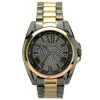 Montre acier homme Excellanc noir dorée