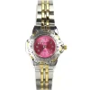 Montre acier rose bicolore Tavolino