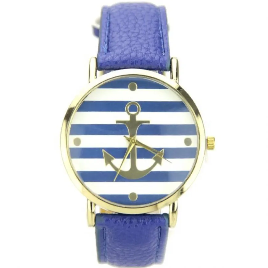 Montre ancre marine femme pas chère