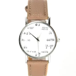 Montre beige femme et homme