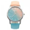 Montre Bicolore Femme Bleu et Rose pas chère