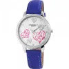 Montre Bleu Femme à Coeurs Donna Kelly