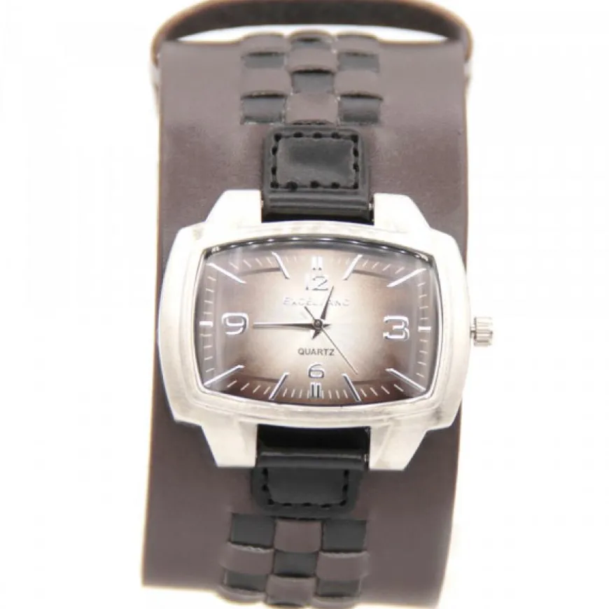 Montre Bracelet de Force Excellanc Brun