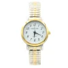 Montre Bracelet Extensible Argenté et Doré Excellanc