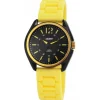 Montre bracelet jaune