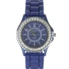 Montre caoutchouc confortable femme