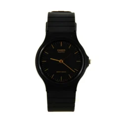 Montre Casio dorée noire résine pas chère