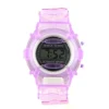 Montre Chronomètre électronique Violet LCD pas chère