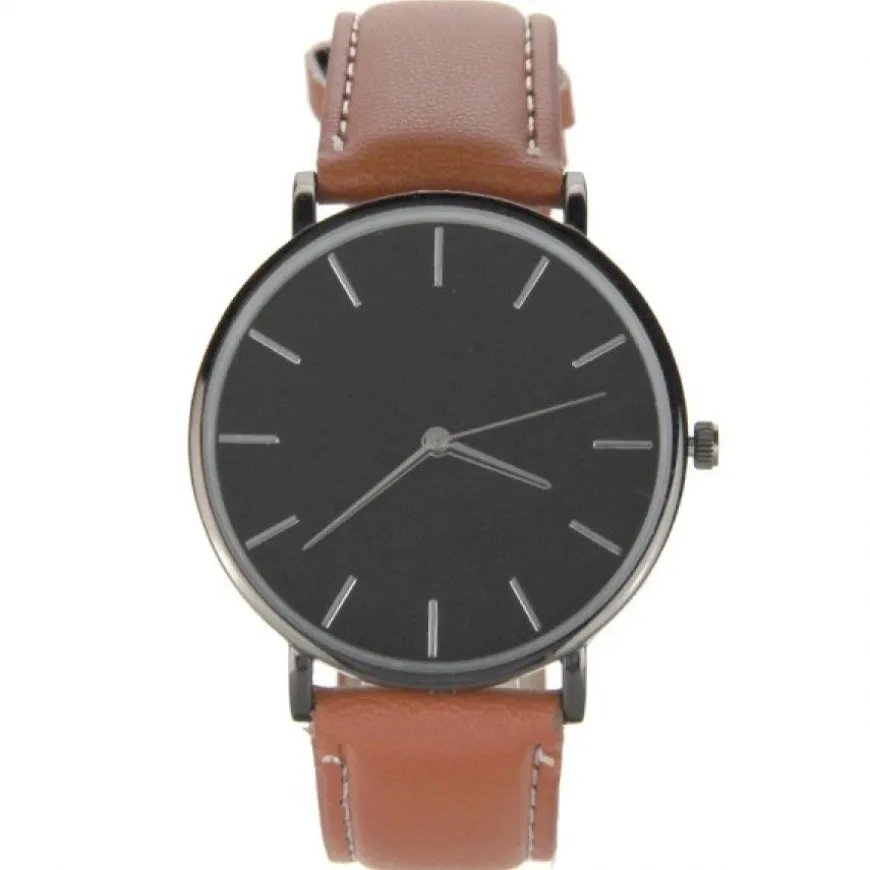 Montre Classe Homme pas cher - Cuir PU