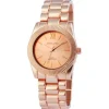 Montre couleur or rose femme Excellanc