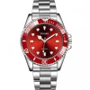 Montre de luxe cadran rouge homme