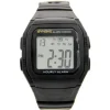 Montre Digitale Homme Multifonction Plastique Noir
