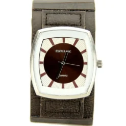 Montre Excellanc homme marron large