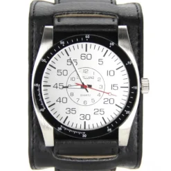 Montre Excellanc imposante de qualité bracelet de force rock