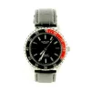 Montre homme cuir marque omax couronne rotative