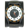 Montre homme gros cadran noir et blanc Excellanc