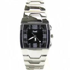 Montre metal homme carré