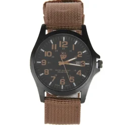 Montre nylon homme style militaire