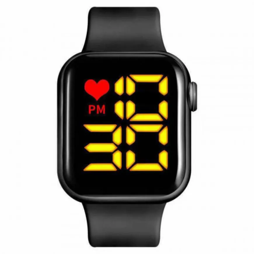 Montre pas chere numerique gros chiffres