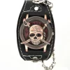 Montre pas chère tête mort bracelet de force pirate