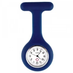 Montre pour infirmière silicone femme pas chère bleu marine