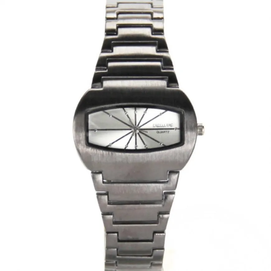 Montre rectangulaire noir Excellanc