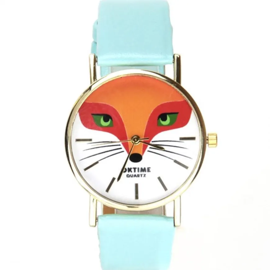 Montre renard homme et femme
