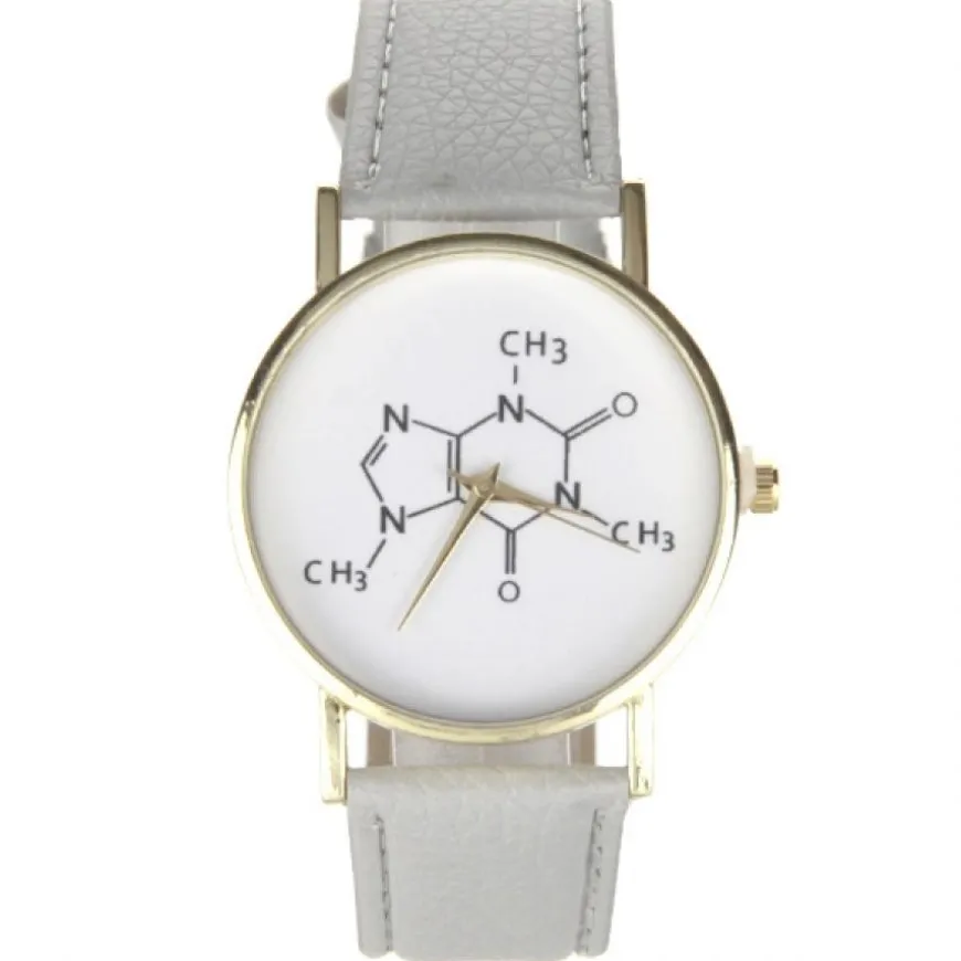 Montre représentation molécule de chimie