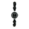 Montre Shamballah noir femme pas chère crystal