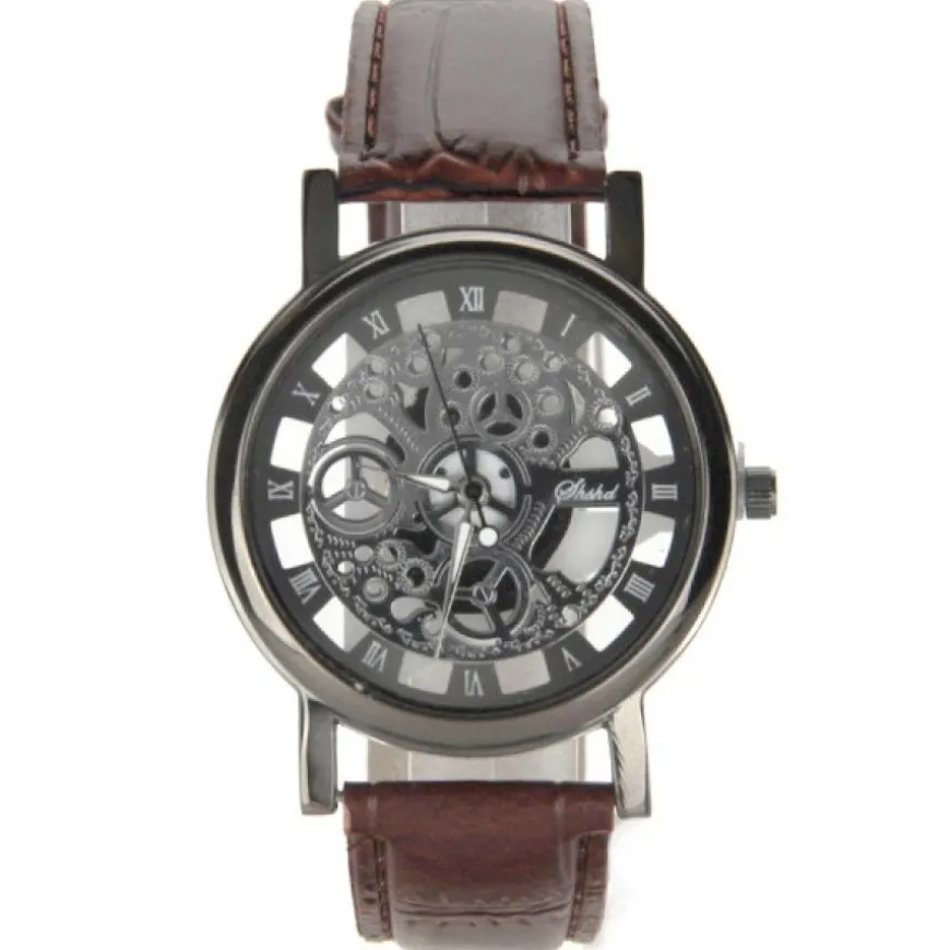 Montre squelette design pas chère