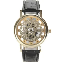 Montre squelette homme pas chère style automatique