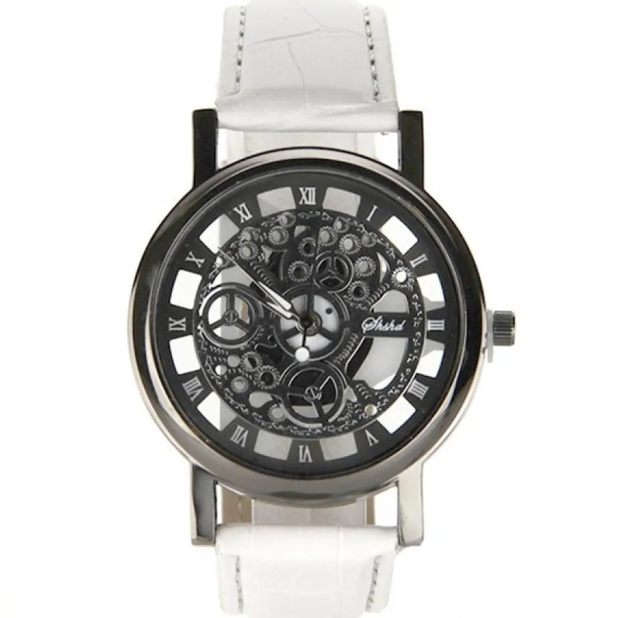 Montre squelette homme pas cher