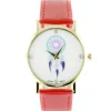 Motif dreamcatcher montre pas chère femme bracelet rouge