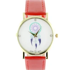 Motif dreamcatcher montre pas chère femme bracelet rouge