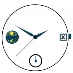 Mouvement montre chinois DG3806PB