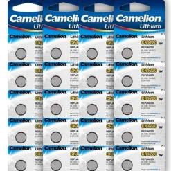 Pack de 20 Batteries CR1220 3 V lithium  pour montre