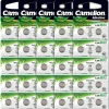 Pack de 50 Batteries montre AG12 alcaline 1,5 V