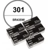 Pack de 50 Piles pour montre Varta alcaline 1.55 V 301