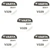 Pack de 5 Piles Varta 329