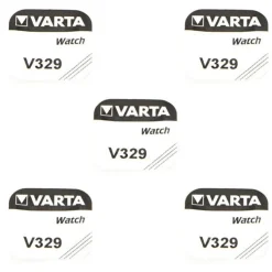 Pack de 5 Piles Varta 329