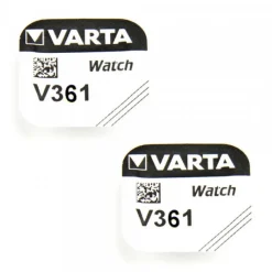 Pack 2 Piles pour Montre 361 Varta 1.55 V
