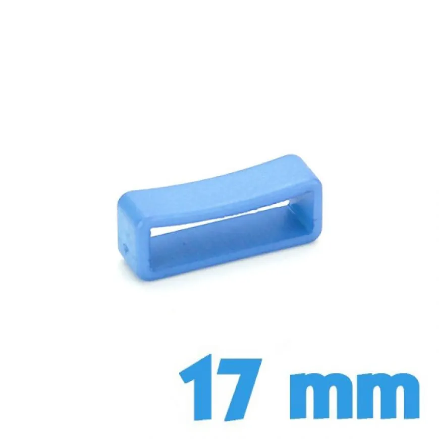Passant Bleu 17 mm de bracelet