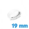 Passant bracelet 19 mm Blanc