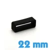 Passant bracelet 22 mm Noir pas cher
