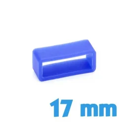 Passant de bracelet 17 mm  - Bleu